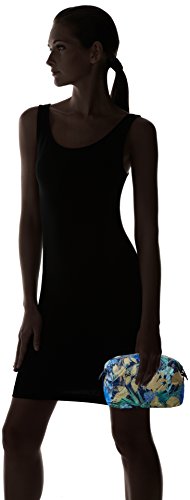 OililyFF S Toiletry Bag - Bolso de Mano Mujer , Color Azul, Talla 20x13x8 cm (B x H x T)