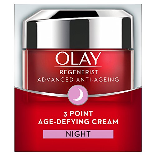 Olay Regenerist 3 puntos reafirmante Anti-Envejecimiento Crema Nocturna Hidratante, 15 ml