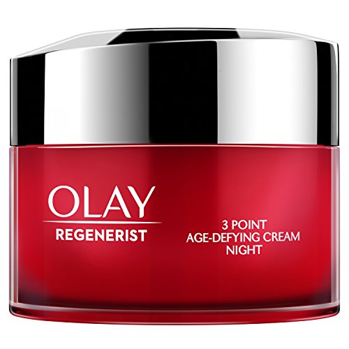 Olay Regenerist 3 puntos reafirmante Anti-Envejecimiento Crema Nocturna Hidratante, 15 ml