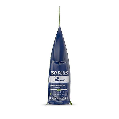 Olimp Sport Nutrition Iso Plus Powder Zip Bag Carbohidratos, Sabor Tropic Blue - 1505 gr