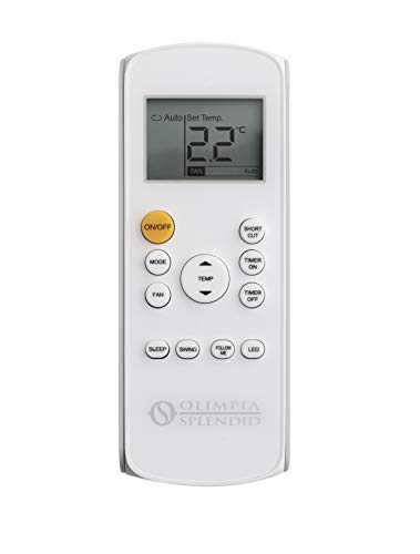 Olimpia Splendid 02027 Dolceclima Air Pro 13 A+ Aire Acondicionado Portátil WiFi 13.000 BTU/h, 3.280 Frigorías, Gas R290, Diseñado en Italia