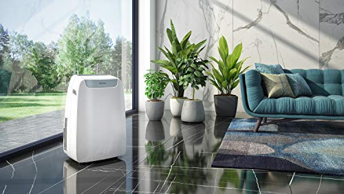 Olimpia Splendid 02027 Dolceclima Air Pro 13 A+ Aire Acondicionado Portátil WiFi 13.000 BTU/h, 3.280 Frigorías, Gas R290, Diseñado en Italia