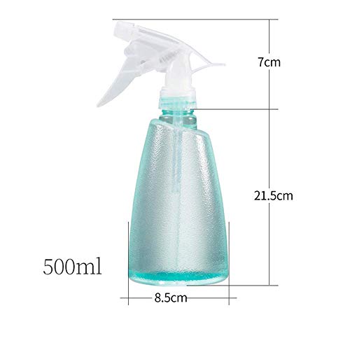 Olywee - Botellas de pulverización para limpieza (500 ml, vacío, rellenable, de plástico, a prueba de fugas, con modos de niebla y corriente para agua, cocina, baño, 2 unidades