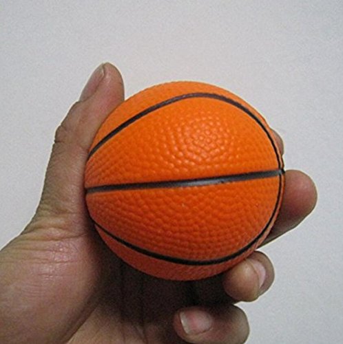 Omeny Aprox.6.3cm Apriete la bola de la espuma La mano de la aptitud El ejercicio de la muñeca El alivio del estrés Pelota-Baloncesto