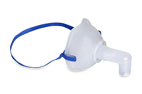 OMRON DOMASKE2 - Máscara infantil para nebulizador C28, C29 y C30 (plástico rígido, con banda ajustable)