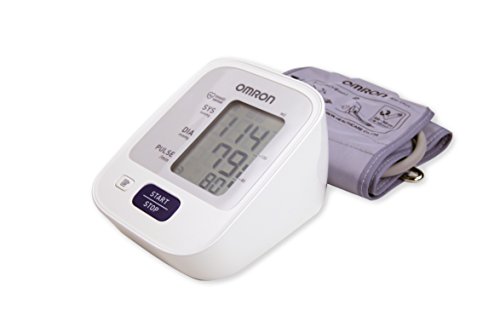 OMRON M2 - Tensiómetro de brazo, detección del pulso arrítmico, tecnología Intellisense para dar lecturas de presión arterial rápidas, cómodas y precisas