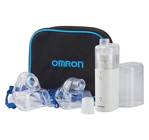 OMRON MicroAIR U100 Inhalador Portable, nebulizador de malla silencioso de tamaño bolsillo