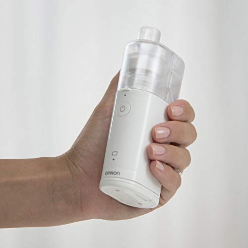 OMRON MicroAIR U100 Inhalador Portable, nebulizador de malla silencioso de tamaño bolsillo