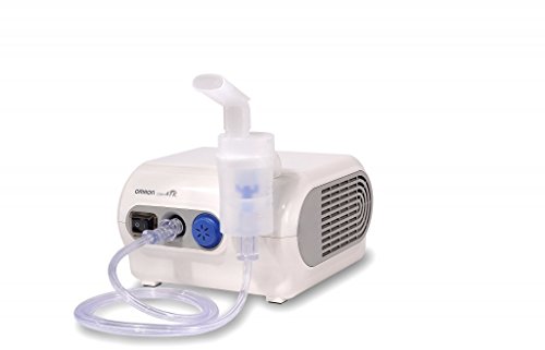 Omron NE-C28P - Nebulizador compresor, color blanco