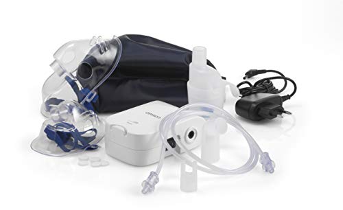 OMRON NE-C803-E Inhalador Compacto, Portátil, Eficaz y Silencioso, Enchufe EU