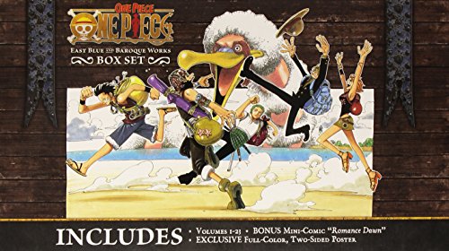 One Piece Box Set Volume 1 [Idioma Inglés]: East Blue and Baroque Works (Volumes 1-23 with Premium) (One Piece Box Sets)