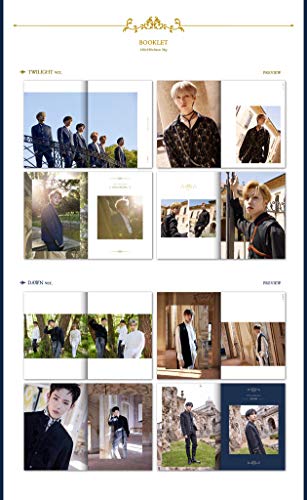 Oneus - Rise US [Crepúsculo Ver.] (2nd Mini álbum) CD + 96p Photobook + 1Postcard + 1Photocard + Póster Plegado