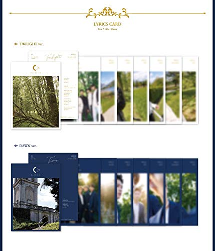 Oneus - Rise US [Crepúsculo Ver.] (2nd Mini álbum) CD + 96p Photobook + 1Postcard + 1Photocard + Póster Plegado
