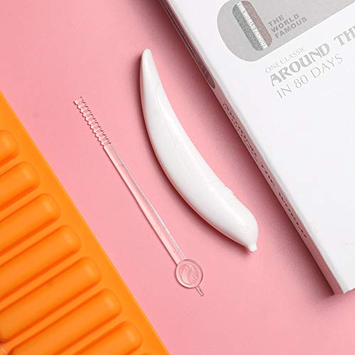 ONEVER Eléctrica Latte Arte Pluma para Café Torta de Especias Pluma Decoración de La Torta Pluma de Tallado de Café Pluma Para Hornear Pasteles (1PC)