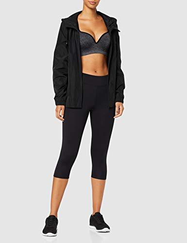 Only Onpmartine Seamless Sports Bra Opus Sujetador Deportivo, Negro (Black Detail:Melange), S para Mujer