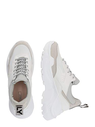 ONLY Zapatillas ONLSILVA PU Chunky Sneaker para Mujer Mujer Color: White Talla: 39
