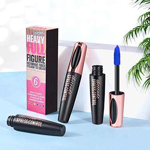 ONLYOILY Rimel colorido Party Queen para pestañas nacaradas de larga duración (03 azul)