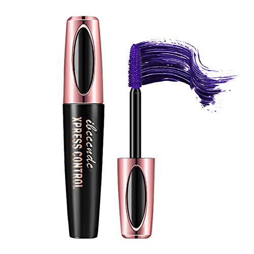 ONLYOILY Rímel colorido Party Queen para pestañas perladas de larga duración (02 púrpura)