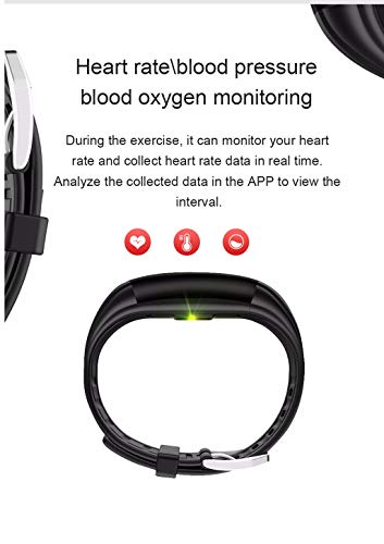 OPAKY Pulsera de Actividad Reloj Inteligente Smart Watch Deportes Fitness Actividad Monitor de Ritmo cardíaco Presión Arterial Calorías Actividad Pulsera Mujer Hombre Reloj Fitness Podómetro