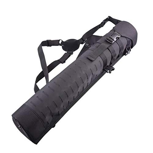 OPNIGHDYMD Tiro con Arco aljaba Flecha Holder, cilíndricos carcaj carcaj de Disparo de Tiro con Arco Arco y Flecha Bolsa, Hombres y Mujeres con un Hombro táctico de la aljaba (Color : B)