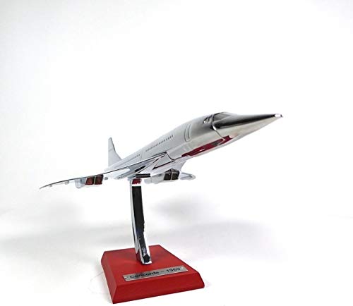 OPO 10 - Aerospace Concorde 1969 Escala 1/200 (30 cms) Plata - Colección Atlas Classics de Airplane Atlas - 9