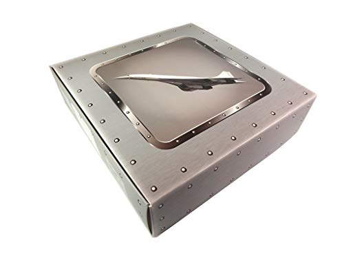 OPO 10 - Aerospace Concorde 1969 Escala 1/200 (30 cms) Plata - Colección Atlas Classics de Airplane Atlas - 9