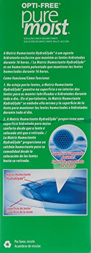 Optifree Puremoist Solución de Limpieza y Remojo - 300 ml