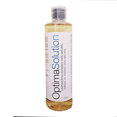 Optima Solution Limpiador Adhesivos Cítrico 100% natural - Para piel y prótesis Capilares