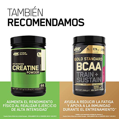 Optimum Nutrition ON Gold Standard 100% Whey Proteína en Polvo Suplementos Deportivos, Glutamina y Aminoacidos, BCAA, Chocolate Blanco y Frambuesa, 30 Porciones, 900 g, Embalaje Puede Variar