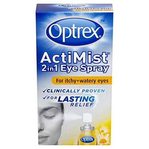 Optrex - Colirio en spray Actimist para ojos irritados y llorosos, 10 ml