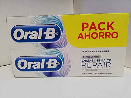 ORAL-B DUPLO 2X100ML REPAIR BLANQUEANTE