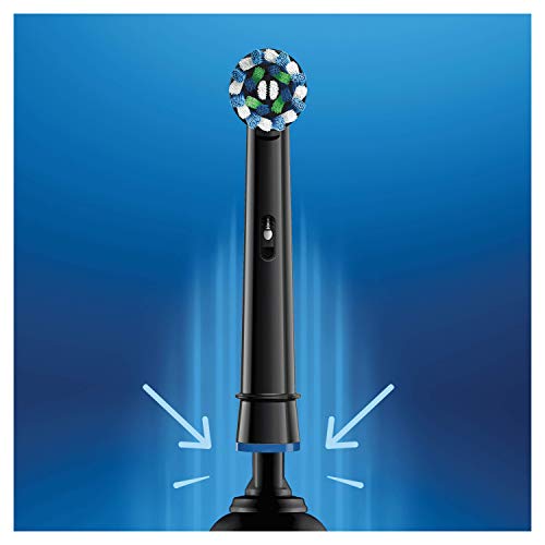 Oral-B Power Cruz Acción Cepillo Black4, Negro Edición 4 Unidades 40 g