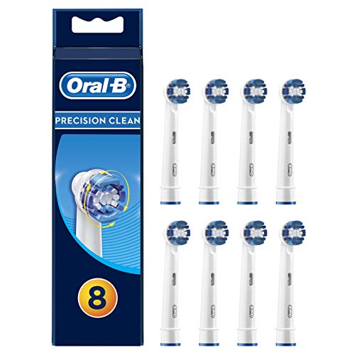 Oral-B Precision Clean – Cabezales para cepillo de dientes eléctrico, pack de 8