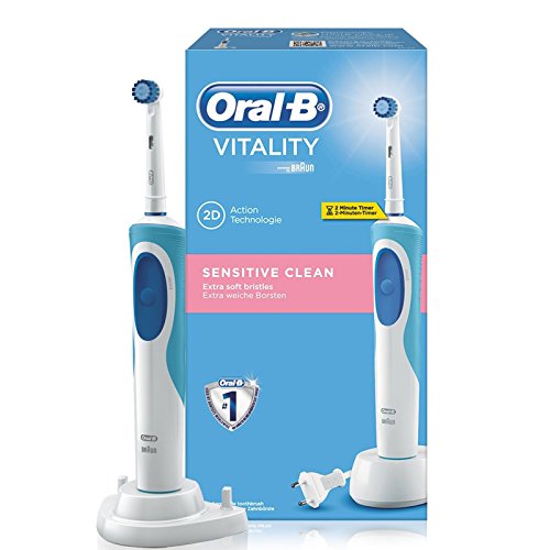 Oral B Vitality Sensitive D12.513S Box - Braun Oral-B Vitality Sensitive Cepillo de dientes eléctrico