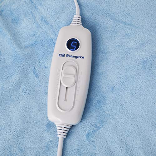 Orbegozo AH 3150 - Almohadilla eléctrica, 100 W, 50 x 38 cm, Azul