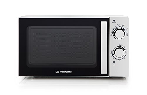 Orbegozo MI 2015 - Microondas sin grill, 700 W de potencia, 20 L, 6 niveles de funcionamiento, 230V, 50 Hz. blanco, 45.2 x 26.2 x 34.5 cm