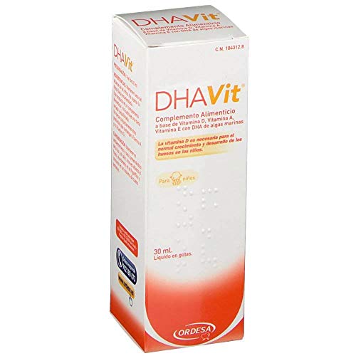 Ordesa DHAVit - Complemento Alimenticio con Vitamina D, Vitamina A, Vitamina E, 30 ml