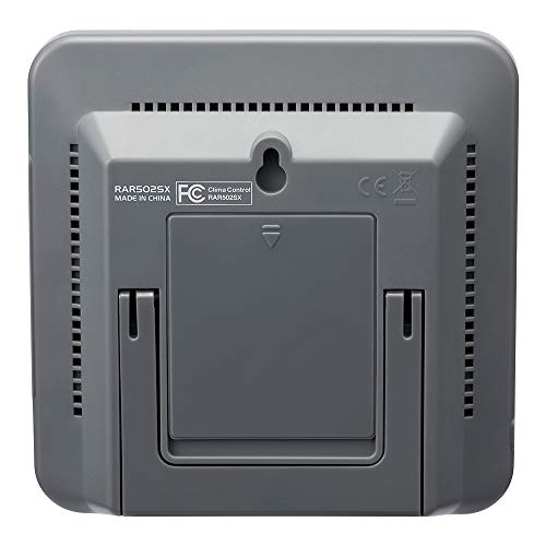 Oregon Scientific RAR502SX - Estación meteorológica multizona, temperatura interior exterior, humedad interior exterior, 4 zonas, pantalla LCD a color blanco