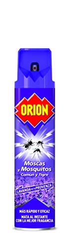 Orion - Insecticida en Aerosol contra Moscas y Mosquitos, Aroma Lavanda - 600 ml