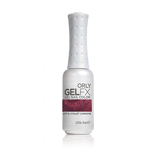 Orly Gel FX Nail Color, Duo Chrome Magenta Violet Chrome, 8,5 g