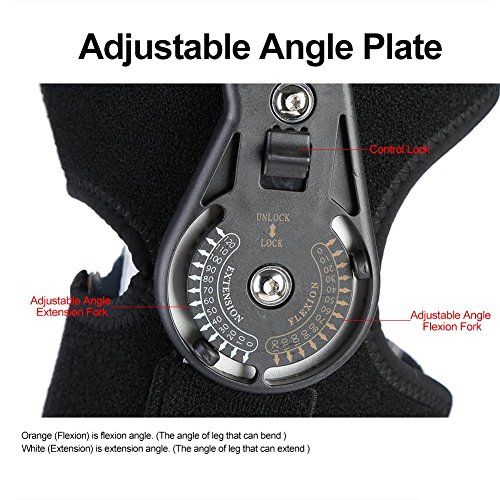 Órtesis de rodilla, Órtesis de rodilla Férula de rodilla, Lesión del ligamento ortopédico, Protección de seguridad (S)