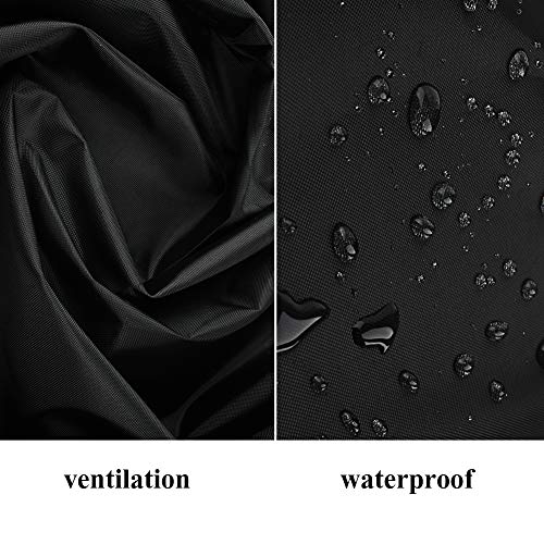 Osarke Funda para Mesa Jardin Fundas Muebles Exterior Impermeable 420D Oxford Muebles de Jardin Cubierta Protectora Anti-UV 213 X 132 X 74cm