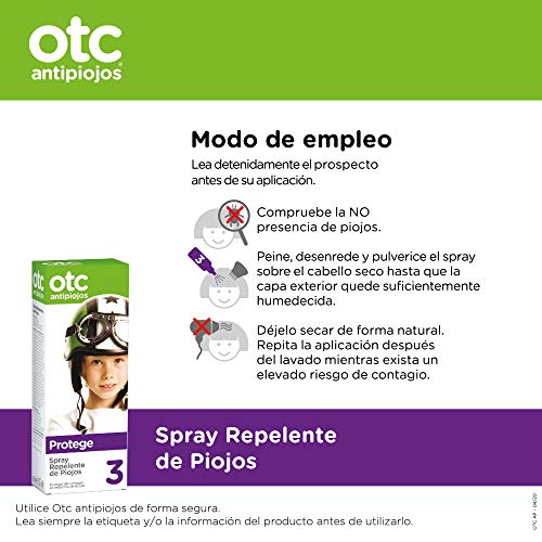 Otc Antipiojos Spray Repelente 125Ml