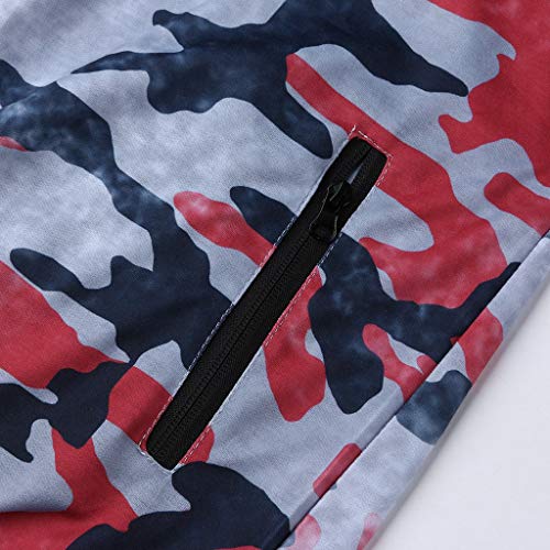 Otoño Invierno De Manga Larga Camuflaje Gris Sudadera De Los Hombres Mejor Venta Pantalones Conjuntos Deportes Hombres Cremallera Camo Sudadera con Capucha Ropas Trajes Deportivos BuyO