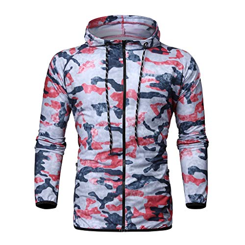Otoño Invierno De Manga Larga Camuflaje Gris Sudadera De Los Hombres Mejor Venta Pantalones Conjuntos Deportes Hombres Cremallera Camo Sudadera con Capucha Ropas Trajes Deportivos BuyO