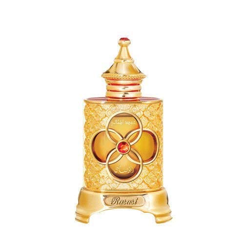 Oudh Al Methali - Arabian Designer Therapeutic Essential Perfume Oil Fragrance - Long Lasting Attar / Itar / Ittar - Alcohol Free - for Men and Women - hombre y mujer - Exquisite glass bottle by Rasasi