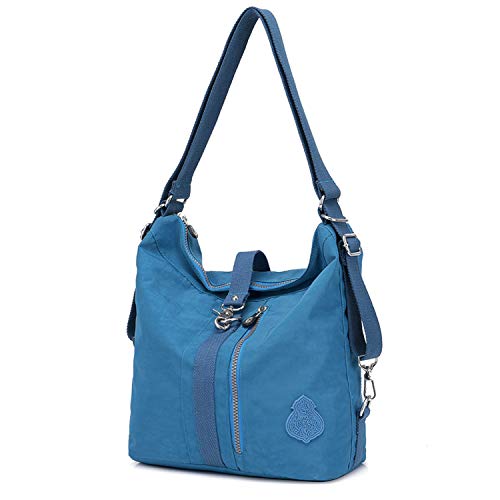 Outreo Bolso Bandolera Mujer Bolsos de Moda Impermeable Mochilas Bolsas de Viaje Sport Messenger Bag Bolsos Baratos Mano para Escolares Tablet Nylon