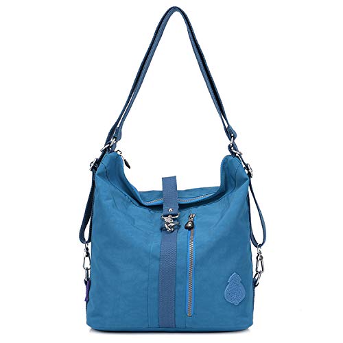 Outreo Bolso Bandolera Mujer Bolsos de Moda Impermeable Mochilas Bolsas de Viaje Sport Messenger Bag Bolsos Baratos Mano para Escolares Tablet Nylon