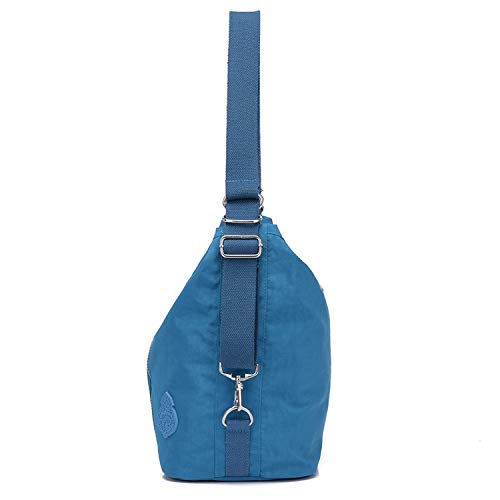 Outreo Bolso Bandolera Mujer Bolsos de Moda Impermeable Mochilas Bolsas de Viaje Sport Messenger Bag Bolsos Baratos Mano para Escolares Tablet Nylon