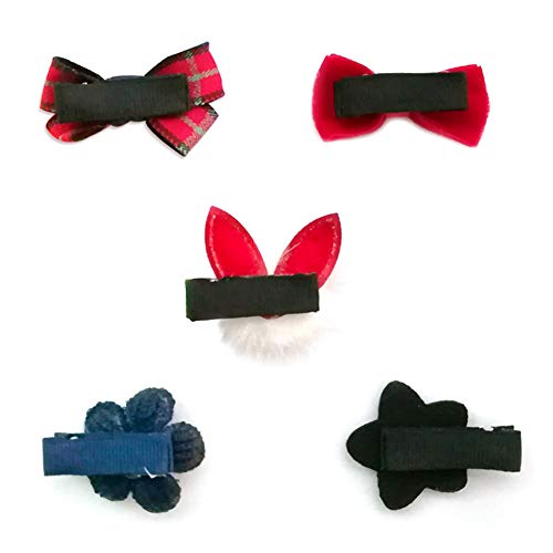 Outtybrave Pack De 32 Piezas Bebe Niña Multicolor Clips Pelo Niña,Flor Arco Lazos para el Pelo para Niñas Bebé Adolescentes